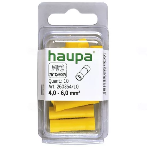 HAUPA Toldó hüvely 4,0-6,0/26,7mm STH 260354/10 SmallPack (10db/bliszter)