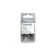 HAUPA Érvéghüvely iker 2* 4,0/12 szürke 270796/10 SmallPack Haupa (10db/bliszter)