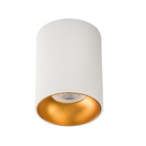 Kanlux 27570 RITI GU10 W/G lámpa GU10, Falon kívüli spot lámpatest fehér-arany