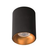   Kanlux 27571 RITI GU10 B/G lámpa GU10, mennyezeti dekor lámpatest, fekete-arany