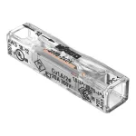 WAGO 2773-2401 vezeték összekötő tömör vezetékhez 2-es, átlátszó, egyenes 0,2-4mm2, 32A