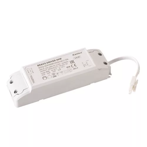 Kanlux 28026 BRAVO DRIVER 40W tápegység 1050mA