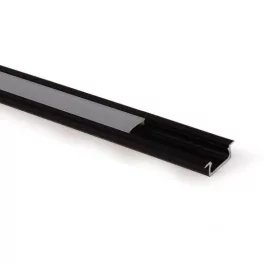 Topmet TM-profil LED Begtin alu fekete 2000mm C8020021