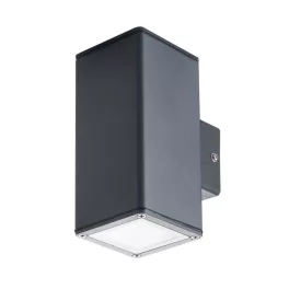   Kanlux 29001 GORI EL 235 D lámpa GU10, kültéri fali lámpatest, fekete