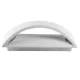 Kanlux 29261 BISO LED EL 8W-W lámpa, Kültéri fali LED lámpatest, fehér
