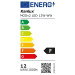 Kanlux 29300 MOD 12W LED-WW LED modul kerek 3000K