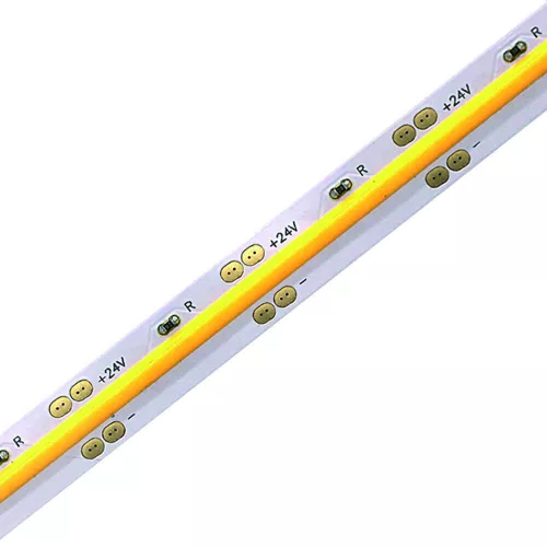 LED-szalag, COB, 3150 LED, 24 V DC, 14 W/m, IP67, meleg fehér, 3 év garancia, kiszerelés 5 méter)
