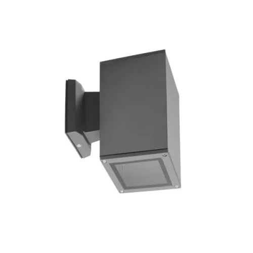 Kanlux 29832 LART EL-160-GR lámpa E27, kültéri fali lámpatest, szürke