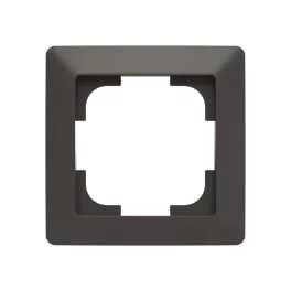   ABB 1-es keret, Zoni, fekete matt / fehér 3901T-A00010 137, 2CHT010010A6137