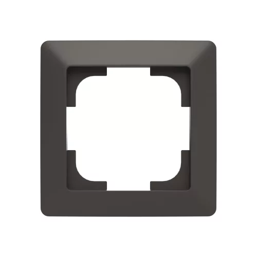 ABB 1-es keret, Zoni, fekete matt / fehér 3901T-A00010 137, 2CHT010010A6137