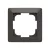 ABB 1-es keret, Zoni, fekete matt / fehér 3901T-A00010 137, 2CHT010010A6137