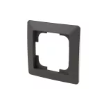 ABB 1-es keret, Zoni, fekete matt / fehér 3901T-A00010 137, 2CHT010010A6137