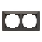 ABB 2-es keret, Zoni, fekete matt 3901T-A00020 237, 2CHT010020A6237