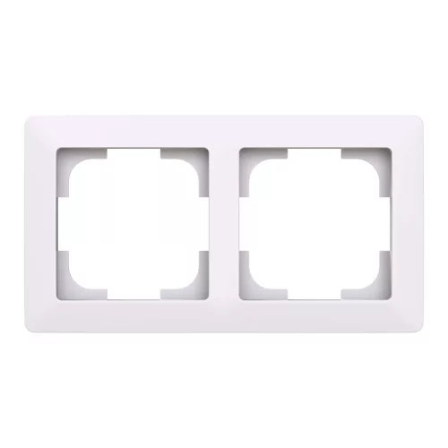 ABB 2-es keret, Zoni, fehér 3901T-A00020 500, 2CHT010020A6500