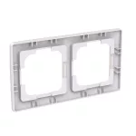 ABB 2-es keret, Zoni, fehér 3901T-A00020 500, 2CHT010020A6500