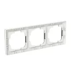 ABB 3-as keret, Zoni, fekete matt / fehér 3901T-A00030 137, 2CHT010030A6137