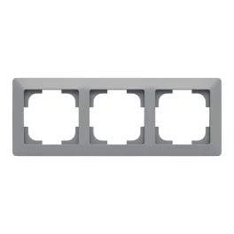   ABB 3-as keret, Zoni, szürke / fehér 3901T-A00030 141, 2CHT010030A6141
