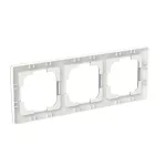 ABB 3-as keret, Zoni, szürke / fehér 3901T-A00030 141, 2CHT010030A6141