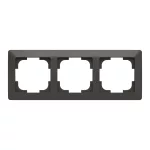 ABB 3-as keret, Zoni, fekete matt 3901T-A00030 237, 2CHT010030A6237