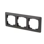 ABB 3-as keret, Zoni, fekete matt 3901T-A00030 237, 2CHT010030A6237