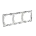 ABB 3-as keret, Zoni, fehér matt 3901T-A00030 240, 2CHT010030A6240