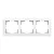 ABB 3-as keret, Zoni, fehér 3901T-A00030 500, 2CHT010030A6500