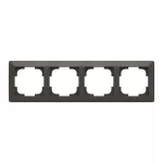 ABB 4-es keret, Zoni, fekete matt / fehér 3901T-A00040 137, 2CHT010040A6137