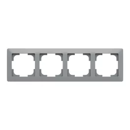   ABB 4-es keret, Zoni, szürke / fehér 3901T-A00040 141, 2CHT010040A6141