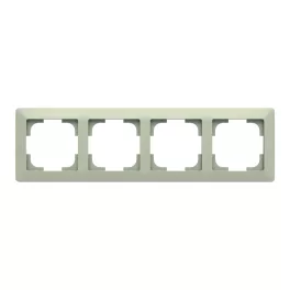   ABB 4-es keret, Zoni, olíva / fehér 3901T-A00040 143, 2CHT010040A6143