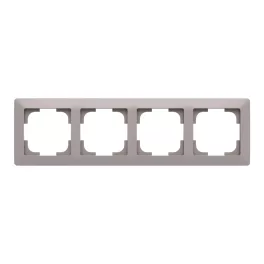   ABB 4-es keret, Zoni, bézs / fehér 3901T-A00040 144, 2CHT010040A6144