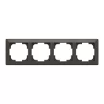 ABB 4-es keret, Zoni, fekete matt 3901T-A00040 237, 2CHT010040A6237