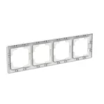 ABB 4-es keret, Zoni, fehér matt 3901T-A00040 240, 2CHT010040A6240