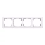 ABB 4-es keret, Zoni, fehér 3901T-A00040 500, 2CHT010040A6500