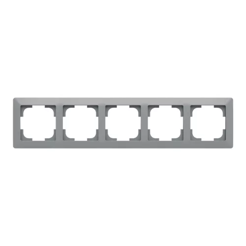 ABB 5-ös keret, Zoni, szürke / fehér 3901T-A00050 141, 2CHT010050A6141