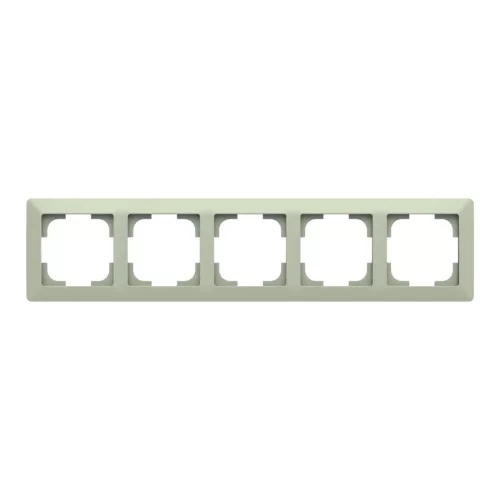 ABB 5-ös keret, Zoni, olíva / fehér 3901T-A00050 143, 2CHT010050A6143