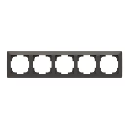   ABB 5-ös keret, Zoni, fekete matt 3901T-A00050 237, 2CHT010050A6237