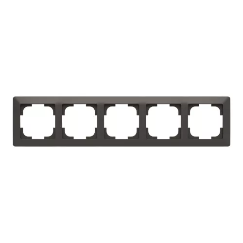 ABB 5-ös keret, Zoni, fekete matt 3901T-A00050 237, 2CHT010050A6237