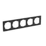 ABB 5-ös keret, Zoni, fekete matt 3901T-A00050 237, 2CHT010050A6237