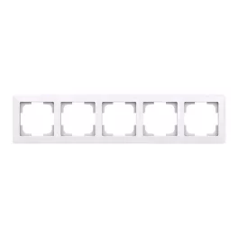   ABB 5-ös keret, Zoni, fehér 3901T-A00050 500, 2CHT010050A6500