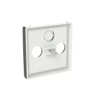 ABB TV-R / TV-R-Sat fedlap, Zoni, fekete matt 5011T-A00300 237, 2CHT080300A4237