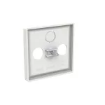 ABB TV-R / TV-R-Sat fedlap, Zoni, fehér matt 5011T-A00300 240, 2CHT080300A4240