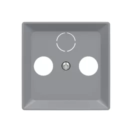   ABB TV-R / TV-R-Sat fedlap, Zoni, szürke 5011T-A00300 241 , 2CHT080300A4241