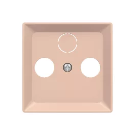   ABB TV-R / TV-R-Sat fedlap, Zoni, púder 5011T-A00300 242, 2CHT080300A4242