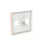 ABB TV-R / TV-R-Sat fedlap, Zoni, púder 5011T-A00300 242, 2CHT080300A4242