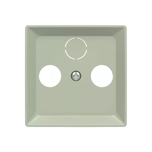 ABB TV-R / TV-R-Sat fedlap, Zoni, olíva 5011T-A00300 243, 2CHT080300A4243
