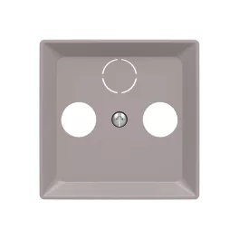   ABB TV-R / TV-R-Sat fedlap, Zoni, bézs 5011T-A00300 244, 2CHT080300A4244