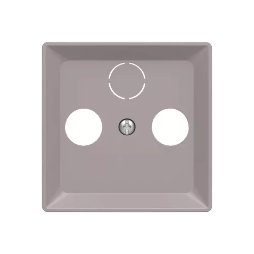 ABB TV-R / TV-R-Sat fedlap, Zoni, bézs 5011T-A00300 244, 2CHT080300A4244
