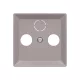 ABB TV-R / TV-R-Sat fedlap, Zoni, bézs 5011T-A00300 244, 2CHT080300A4244