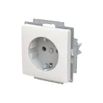 ABB Dugalj SCHUKO/földelt gyermekvédett, Zoni, fehér matt 6620T-A07657 240, 2CHT207657A4240