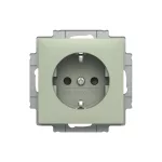 ABB Dugalj SCHUKO/földelt gyermekvédett, Zoni, olíva 6620T-A07657 243, 2CHT207657A4243